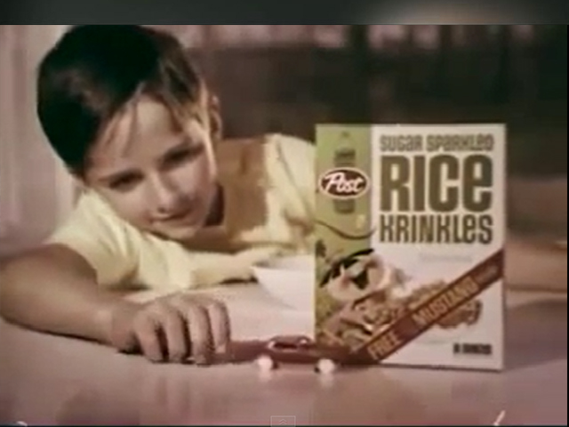 Video: 1965 Mustang and Cereal Ad Is Terrible Cross Marketing