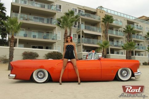 Rod Authority Certified Babe: Stacey Urzua x LBC x Kustom ’54 Buick