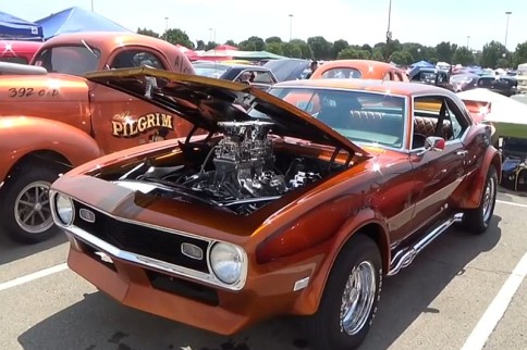 Video: ScottieD Spots Outrageous Camaro At 2014 Street Rod Nationals