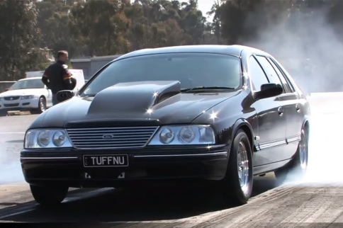 Video: All Motor Big Body Ford Cranks Off the 10's At-Will