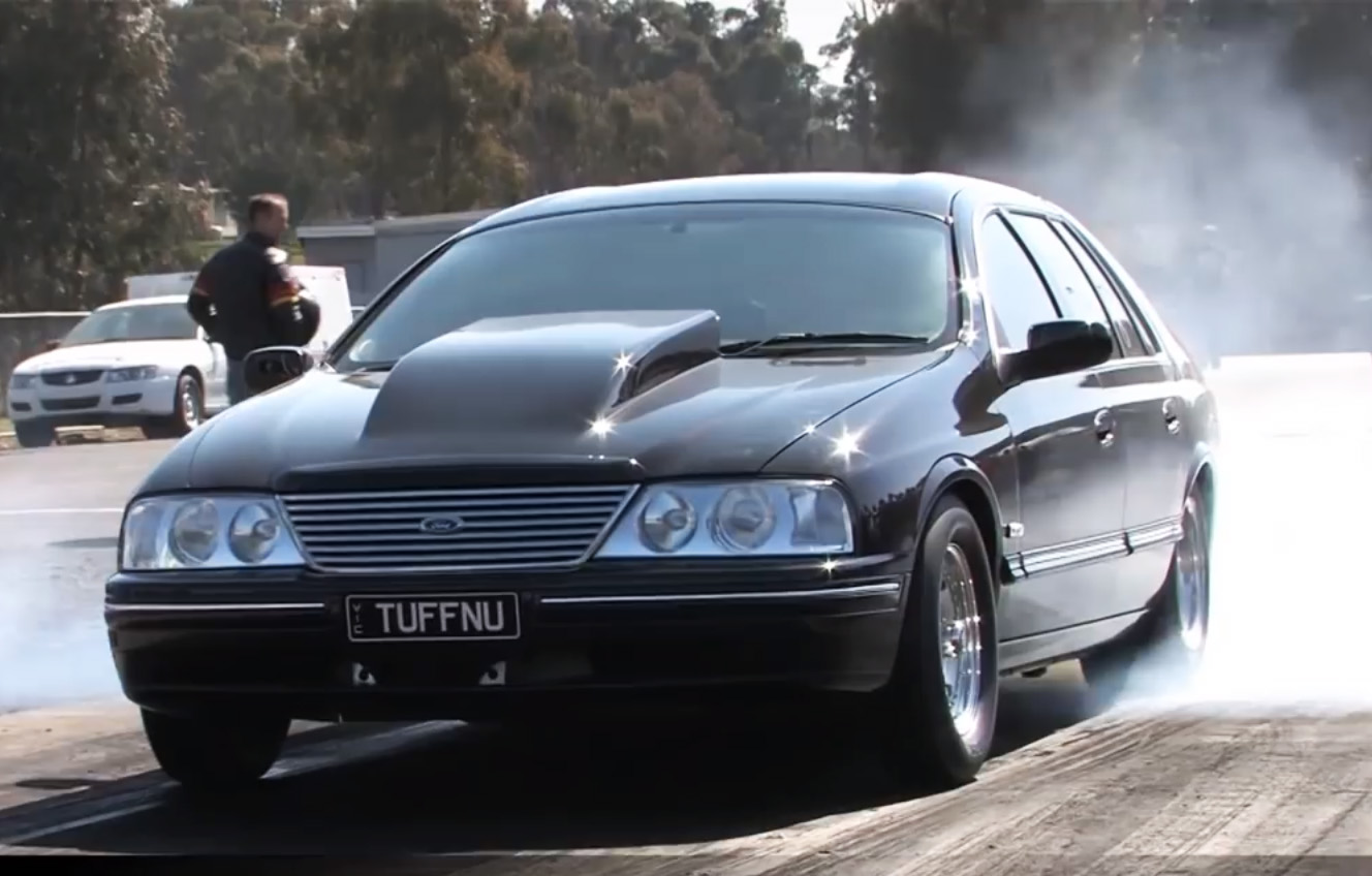 Video: All Motor Big Body Ford Cranks Off the 10's At-Will