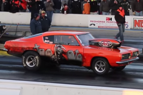 AJ Fiorelli Defies Gravity With Near-Quarter Mile Wheelstand!