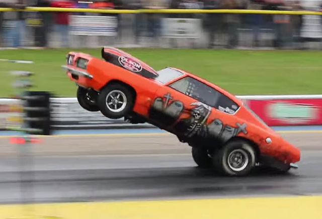AJ Fiorelli Defies Gravity With Near-Quarter Mile Wheelstand!