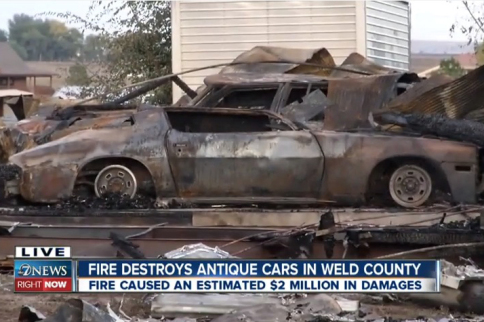$2 Million Blaze Destroys Seventy Vintage Cadillacs And Classic Cars