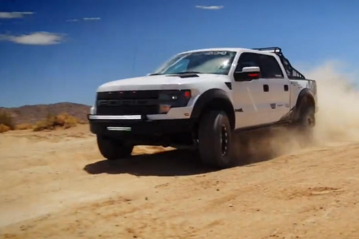 Video: Justin Pawlak's Roush Raptor Roars On Weld Racing Wheels  