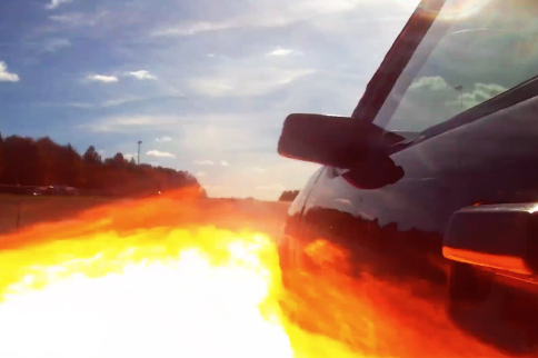 Video: LSX-Powered Mustang Goes BOOM In Fiery Fashion!