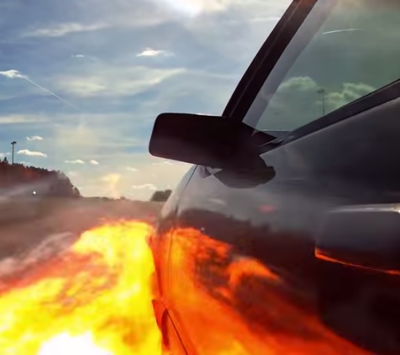 Video: LSX-Powered Mustang Goes BOOM In Fiery Fashion!