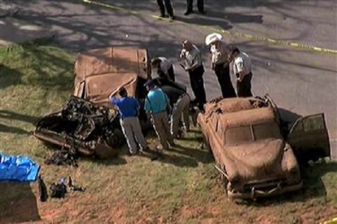 Bodies Found In Two Chevy Cars At Foss Lake Identified After A Year