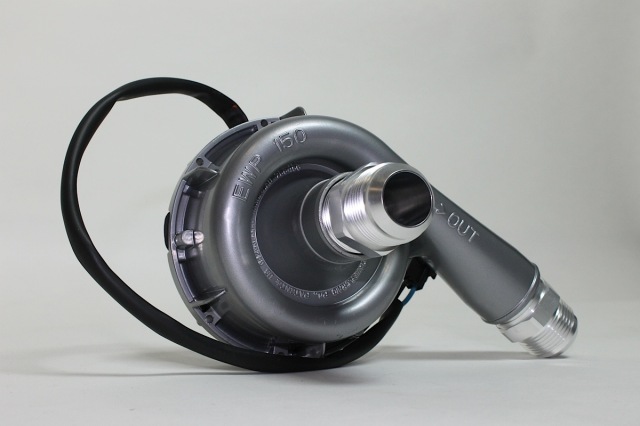 The pump's small size and light weight mean it can be used in many different configurations.