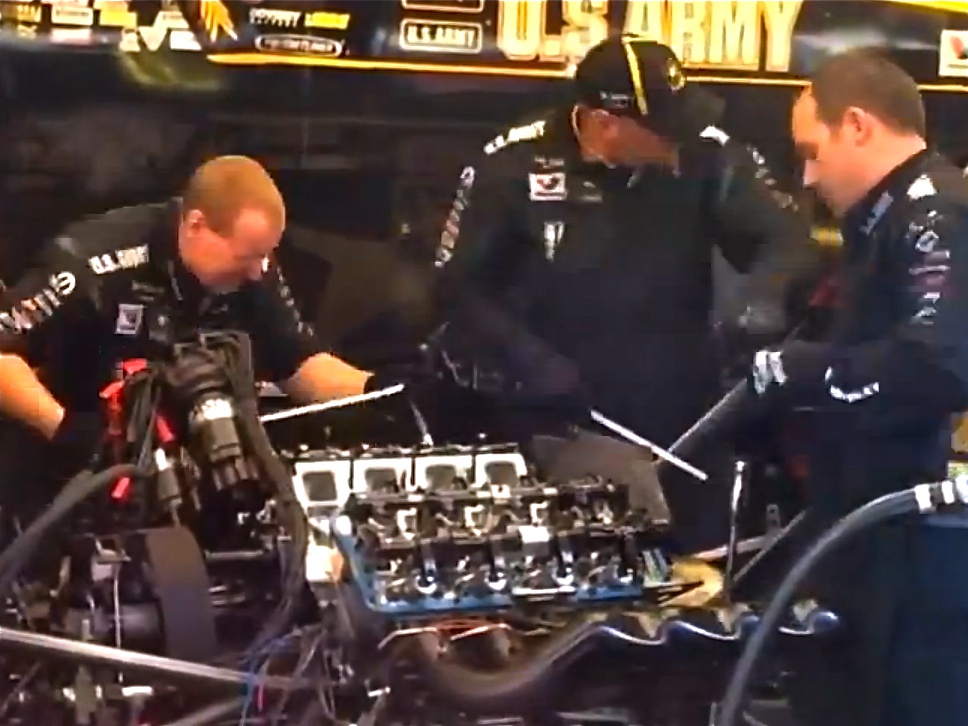 Video: Top Fuel Pit Ballet Captured With YouTube App