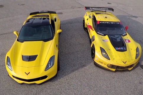 Video: Corvette Racing's C7.R and the 2015 Z06