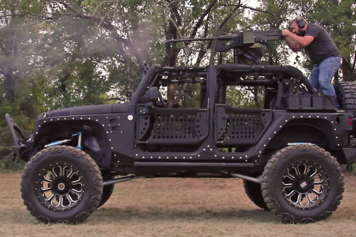 VIDEO: Custom Starwood Jeep With 50 Cal On Top Will Blow You Away!