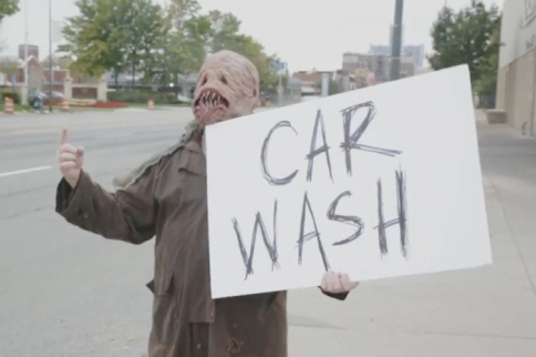 Video: A Haunted Car Wash Prank Brought To You By Ford