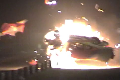 Video: Jerry Yeoman Survives One Of The Worst Crashes In History