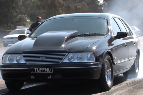 Video: All Motor Big Body Ford Cranks Off the 10's At-Will