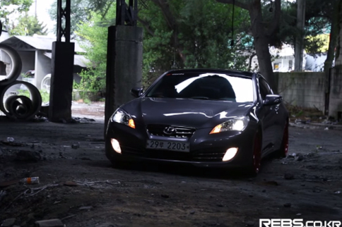 Video: Hyundai Genesis Gets An American Treat Under The Hood