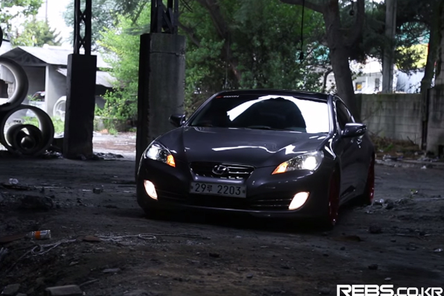 Video: Hyundai Genesis Gets An American Treat Under The Hood