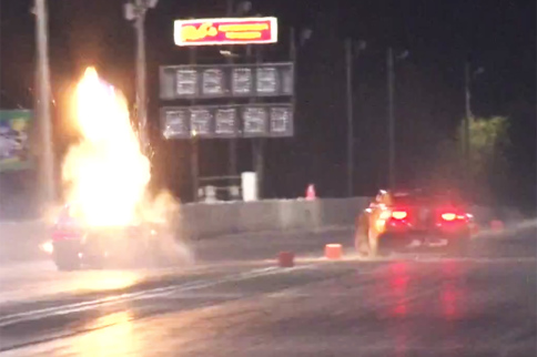 Video: T.J. Kasper And Lou Sciortino Outlaw 10.5 Crash At Atco