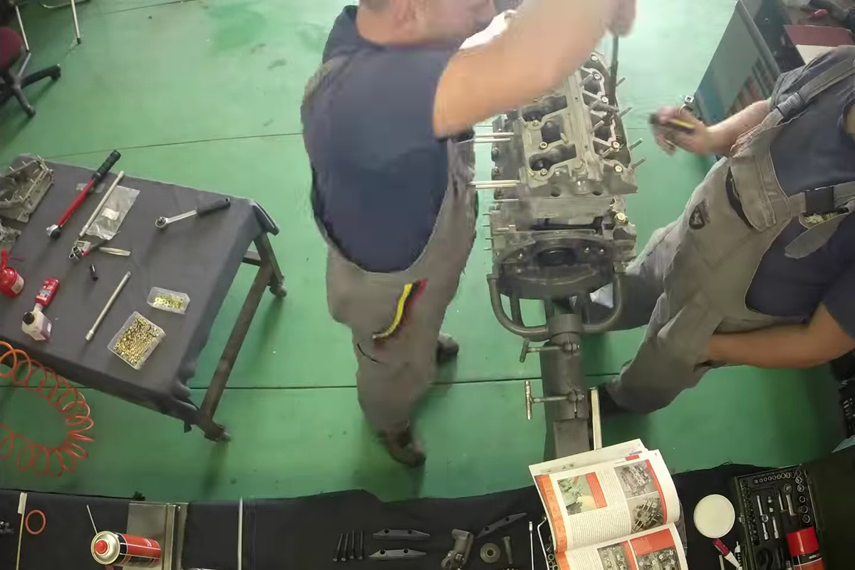Video: Time Lapse Fun With Porsche 3.3 Liter Turbo Engine
