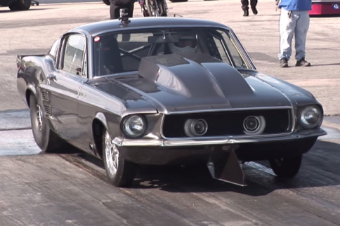 Video: Chevy-Powered '67 Mustang "Helleanor" Dominates The Track