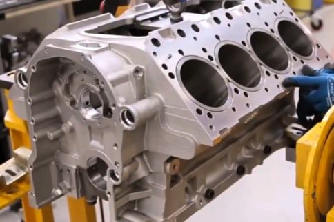 Videos: Watch the Assembly of a Bentley V8 Torque Monster