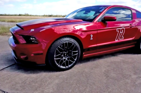 Video: How a 1,000+ HP Mustang GT500 Ran 217 MPH at the Texas Mile
