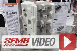 SEMA 2014: COMP Cams Has Coyote Cam Cores, RHS Debuts LT1 Heads