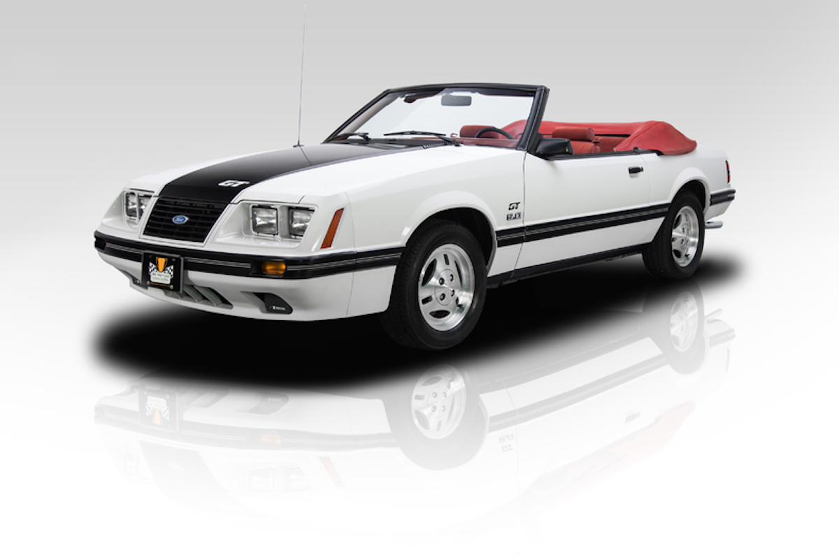 Low Mileage Mint Condition '84 Mustang GT Convertible Is A Rare Find
