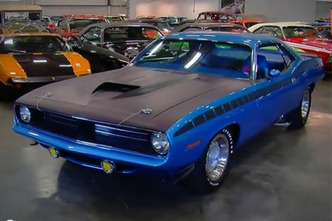 Video: 1970 Plymoth 'Cuda In B5 Blue Is Like Perfection On Wheels