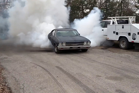 Video: A Burnout From Cummins Diesel-Powered '68 Chevelle 
