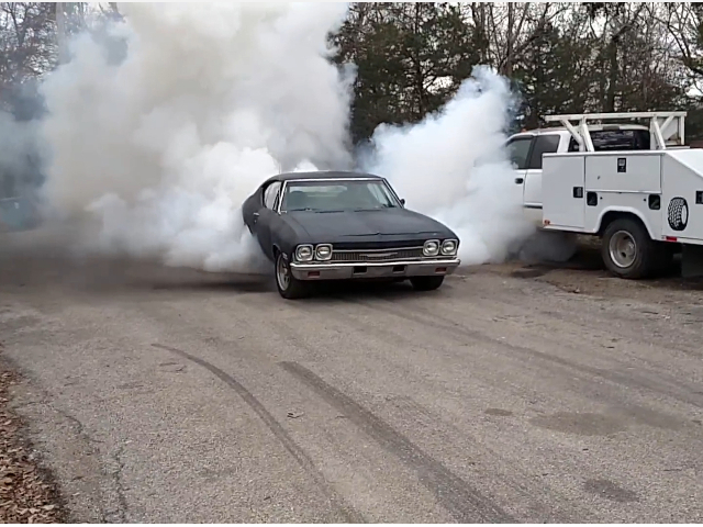 Video: A Burnout From Cummins Diesel-Powered '68 Chevelle