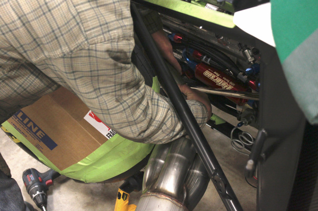 RJ Race Cars keeps as much of the process of building a race car in-house as possible. This includes building all of their own headers to perfectly match each and every race car. This is done not only to keep a tight lid on quality control, but to ensure every car is perfect it its fit and finish when it rolls out the door an is virtually ready-to-run.
