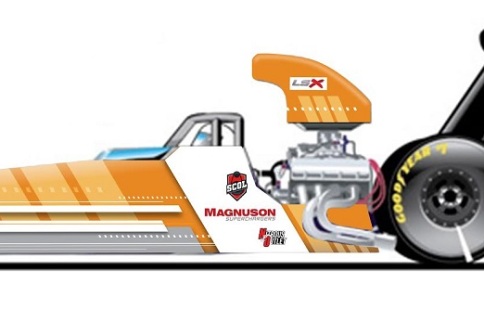 Supercharged LSX-Powered Dragster To Debut In 2015