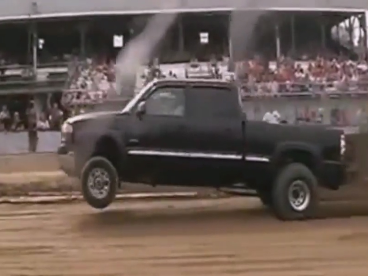Video: Duramax Power On Display, Popping Wheelies Down The Track