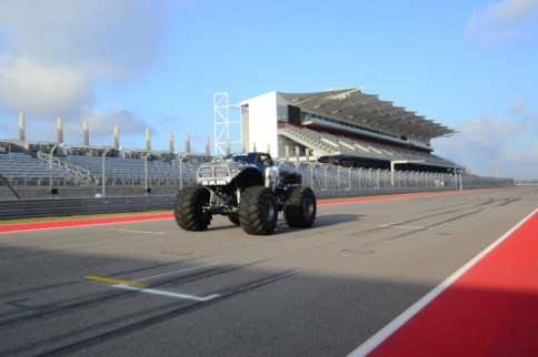 Video: Raminator Monster Truck Sets Speed Record