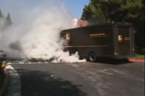 Runaway UPS Truck-Delivery Might Be Delayed!