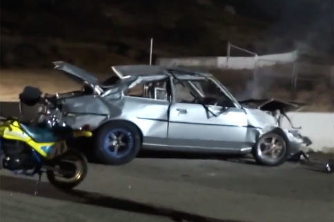 Video: Santos Renovales' Terrifying Match Race Madness Crash