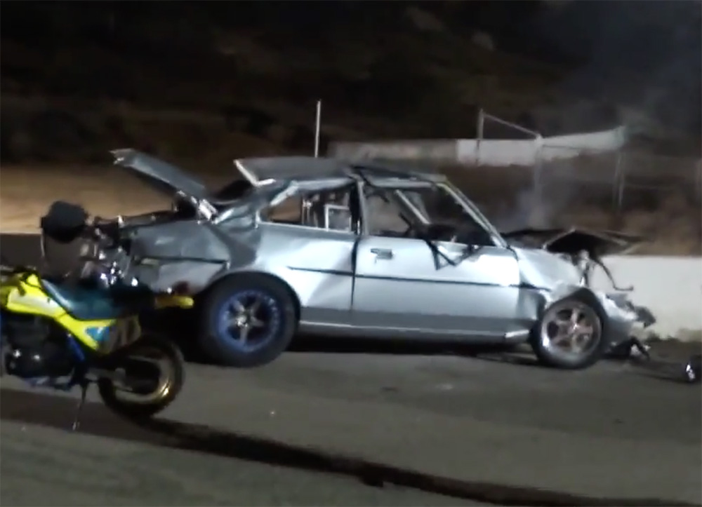 Video: Santos Renovales' Terrifying Match Race Madness Crash