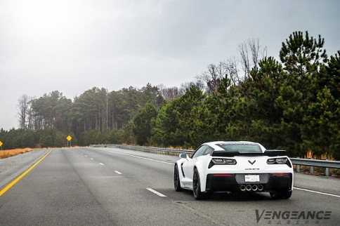 Video: 2015 Z06 Burnout in the Dealership's Lot