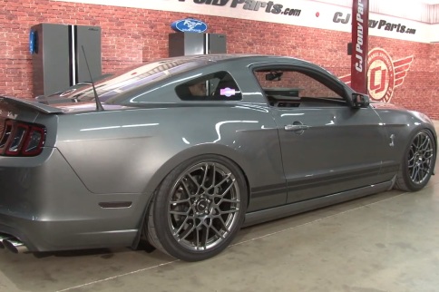 Video: CJ Pony Parts Installs Air Lift Suspension On 2013 GT500