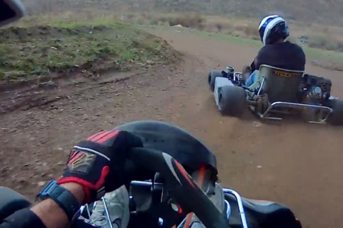 Video: Dirt Track Karting is Awesome, Slide-Filled Fun