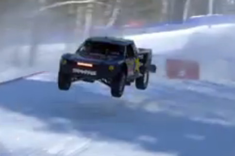 Video: Red Bull Frozen Rush Off-Road Snow Race Live!