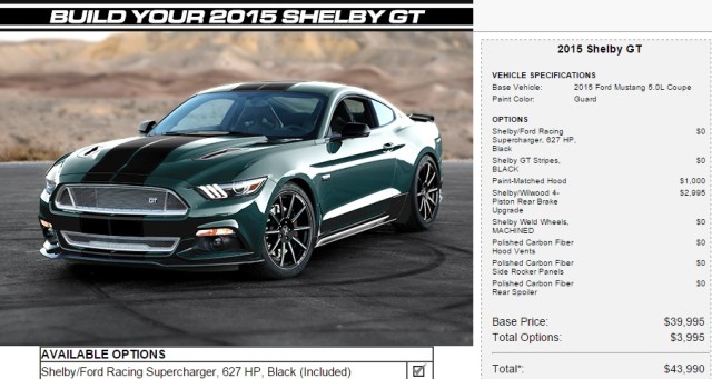 2015 Shelby Guard info