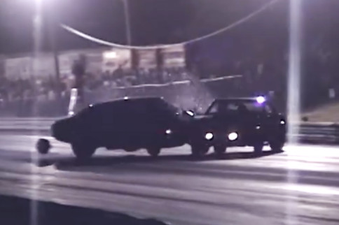 Video: Camaro Gets T-Boned By A Chevelle In Nasty Crash