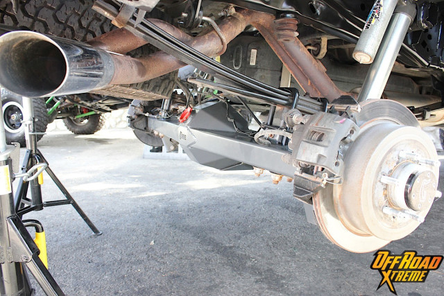 The Currie F9 rear end, as seen at the 2014 Lucas Oil Off Road Expo.
