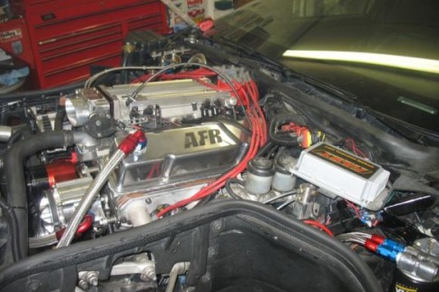 Jim Barth’s Corvette Runs 10.0s At 7,000 Feet With AFR 245cc Heads