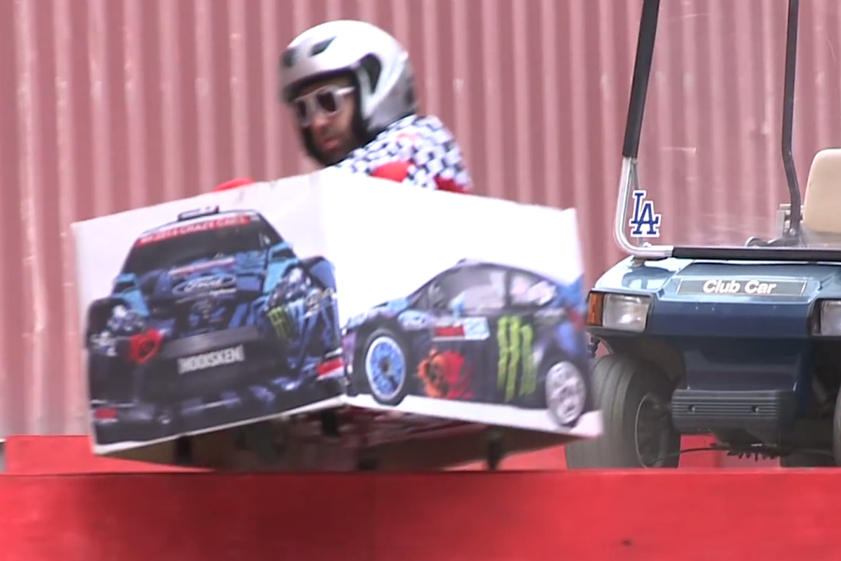 Video: Ken Box Part Deaux - Crazy Cart Drift