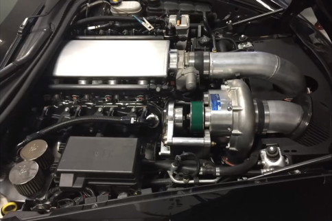 Video: F1-X-equipped C6 Corvette Puts Down 1,445 HP At The Wheels
