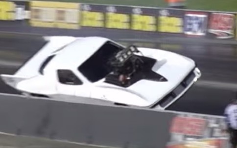 Top Doorslammer Corvette Goes For Another Wild Ride