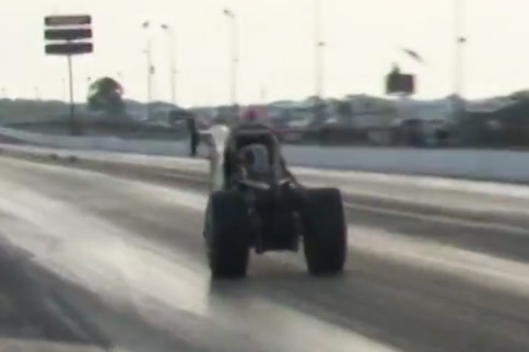 Video: ProCharged Pro Outlaw Digger Powers Into Massive Wheelstand